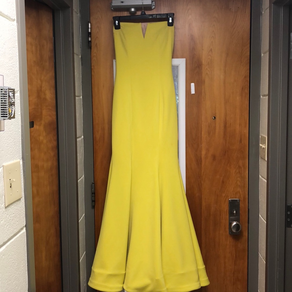 Jovani Strapless Gown